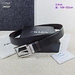 3.5 cm Width Prada Belt  # 256482, cheap Prada Belts