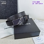 3.5 cm Width Prada Belt  # 256502, cheap Prada Belts