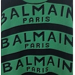 Balmain Logo Intarsia Knit Crewneck Jumper sweater Unisex # 257346, cheap Balmain Sweaters