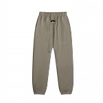 Essentials Fear Of God Slim Fit Logo Print Cotton Blend Jersey Sweatpants # 257400