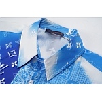 Louis Vuitton Bandana Monogram Short Sleeve Shirt Unisex # 257446, cheap Louis Vuitton Shirts
