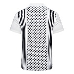 Prada Stripe And Polka Dot Print short-sleeved multi print cotton shirt For Men  # 257475, cheap Prada Shirts