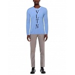 Valentino VLTN jacquard Crew Neck Knitted sweater # 257501, cheap Valentino Shirts