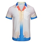 Casablanca Cuban collar Silk Short Sleeve shirt # 257596, cheap Casablanca Shirts