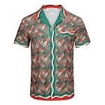Casablanca Cuban collar Ping Pong monogram print shirt Short Sleeve shirt # 257598