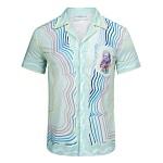 Casablanca Cuban collar Masao San print print shirt Short Sleeve shirt # 257599