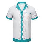 Casablanca Cuban collar Multi Color print shirt Short Sleeve shirt # 257605, cheap Casablanca Shirts