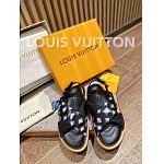 Louis Vuitton crossover straps Pool Pillow Comfort Sandals in 259127