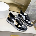 Valentino Garavani Camouflage Lace Up Sneakers in 259216