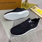Louis Vuitton Almond toe Low Top Lace Up Sneakers For Men in 259237
