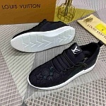 Louis Vuitton Almond toe  Lace Up Sneakers For Men in 259239