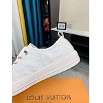 Louis Vuitton Monogram Embossed Lace Up Sneakers For Men in 259264, cheap For Men