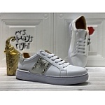 Philipp Plein logo plaque Embellished Lace Up Sneakers For Men in 259973