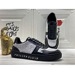 Philipp Plein logo plaque Embellished Lace Up Sneakers For Men in 259977