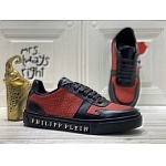 Philipp Plein logo plaque Embellished Lace Up Sneakers For Men in 259978