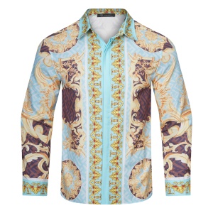 $33.00,Versace Long Sleeve Shirt For Men # 260397