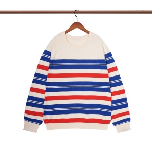 $48.00,Celine Stripe Round Neck Sweater Unisex # 260457