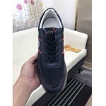Gucci GG Embossed Lace Up Sneaker For Men in 260009, cheap Low Top