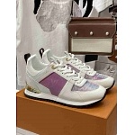 Louis Vuitton Wedge Lace Up Sneaker For Women in 260051