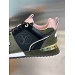 Louis Vuitton Wedge Lace Up Sneaker For Women in 260056, cheap For Women