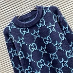 Gucci GG Jacquard Round Neck Sweater Unisex # 260348, cheap Gucci Sweaters