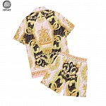 Versace Top And Short Suit For Men # 260730, cheap Versace Shirts