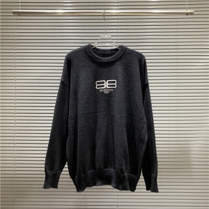 $48.00,Balenciaga Round Neck Sweater Unisex # 260838