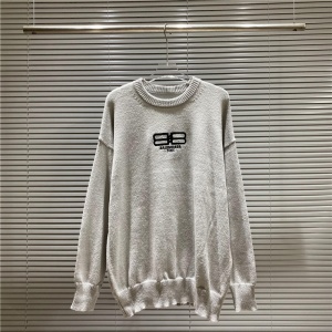 $48.00,Balenciaga Round Neck Sweater Unisex # 260839