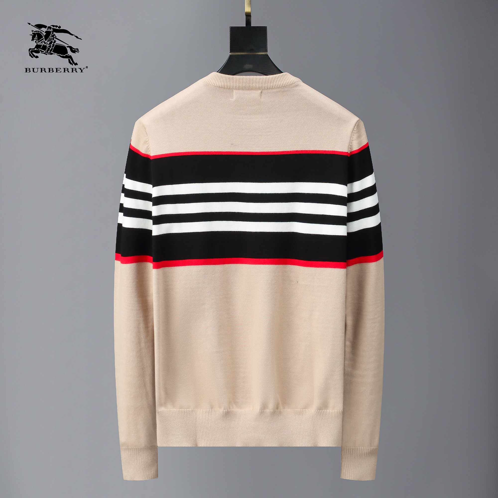 Burberry Round Neck Sweater For Men in 261335, cheap Burberry Sweater Men's, only $48!
