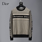 Dior Round Neck Sweater For Men in 261348, cheap Dior Sweaters