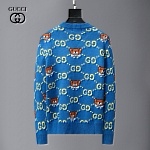Gucci Round Neck Sweater For Men in 261368, cheap Gucci Sweaters