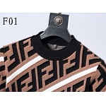 Fendi Round Neck Sweater For Men in 261380, cheap Fendi Sweaters