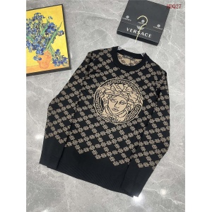 $48.00,Versace Round Neck Sweaters For Men in 261480