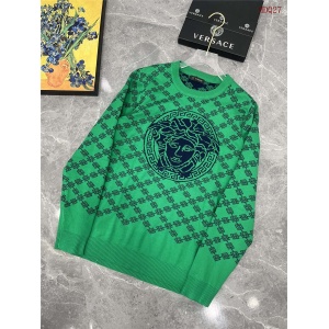 $48.00,Versace Round Neck Sweaters For Men in 261482