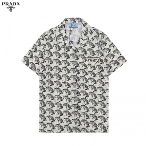 $33.00,Prada Short Sleeve Shirt Unisex # 261832