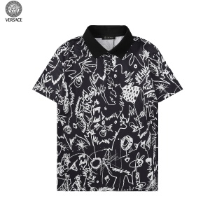 $33.00,Versace Short Sleeve Shirts For Men # 261848