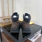 Louis Vuitton RUBY FLAT RANGER Lace Up Boot For Women # 262803, cheap Louis Vuitton Boots