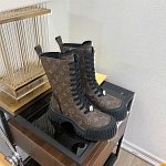 Louis Vuitton Lace Up Boot For Women # 262807, cheap Louis Vuitton Boots