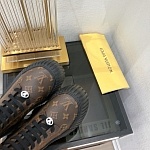 Louis Vuitton Lace Up Boot For Women # 262807, cheap Louis Vuitton Boots
