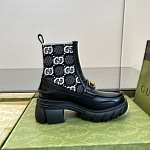 Gucci GG jersey boot with Horsebit For Women # 262816, cheap Gucci Boots