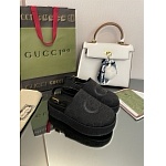 Gucci Beige Macro GG Canvas Loafers For Women # 262818