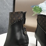 Louis Vuitton Pointed Toe And Leather Boot For Women # 262835, cheap Louis Vuitton Boots