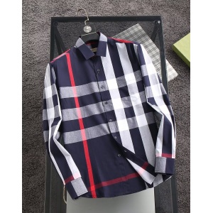$34.00,Burberry Long Sleeve Shirts For Men # 263219