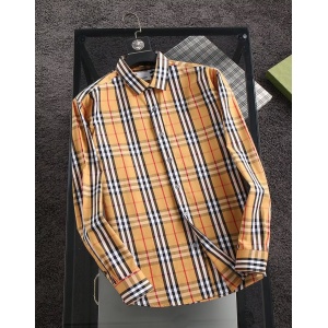 $34.00,Burberry Long Sleeve Shirts For Men # 263225
