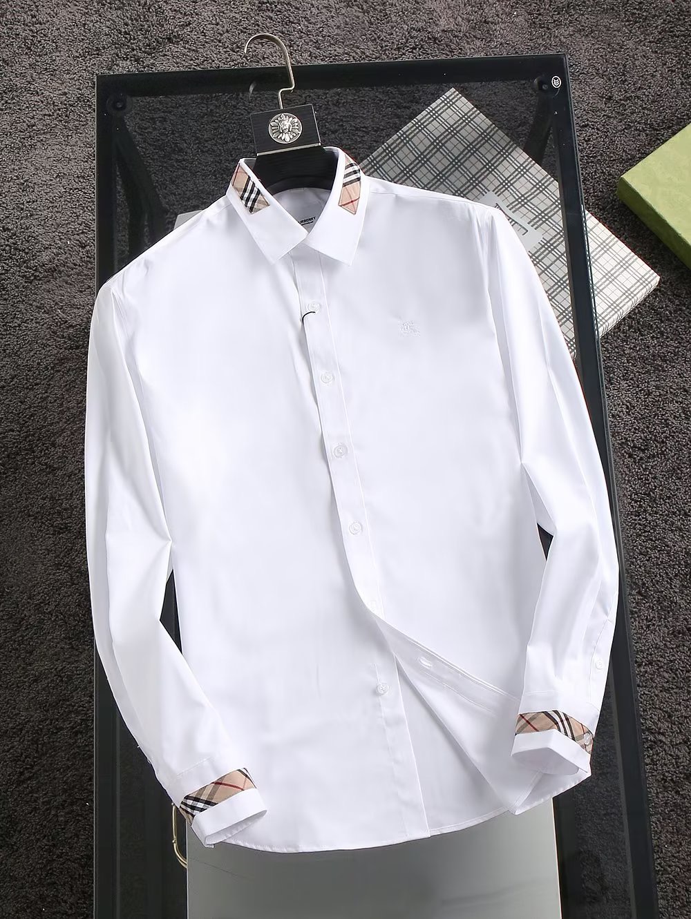 Burberry Long Sleeve Shirts For Men # 263227, cheap Burberry Shirts, only $34!