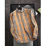 Burberry Long Sleeve Shirts For Men # 263225, cheap Burberry Shirts
