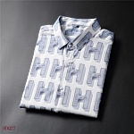 Hermes Long Sleeve Shirts For Men # 263339, cheap Hermes Shirts