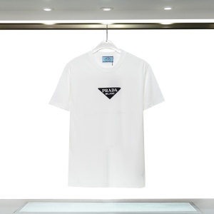 $26.00,Prada Short Sleeve T Shirts Unisex # 263669