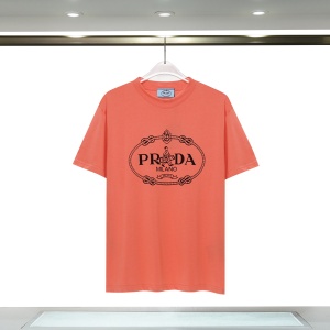 $26.00,Prada Short Sleeve T Shirts Unisex # 263673