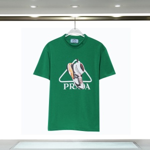 $27.00,Prada Short Sleeve T Shirts Unisex # 263815